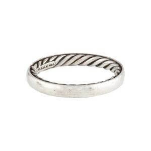 David Yurman Sterling Silver Inside Out Twisted Cable